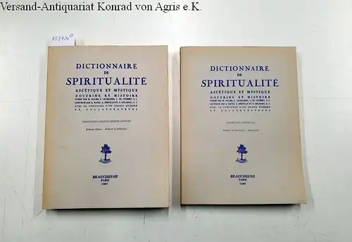 Derville, A. (Hg.), André Rayez (Hg.) A. Solignac (Hg.) u. a: Dictionnaire de Spiritualité - Fascicules LXXXVI-LXXXVIII, LXXXIX-XC [=Tome XIII Raban Maur-Ryelandt]
 Ascétique et Mystique - Doctrine et Histoire. 