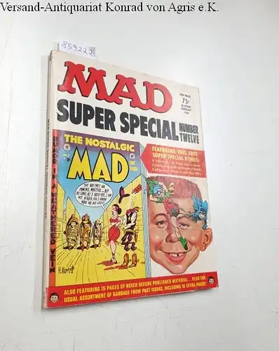 FeldsteinAlbert B. (Hrsg.): Mad : Super Special Number Twelve 
 incl. The Nostalgic Mad No. 2. 