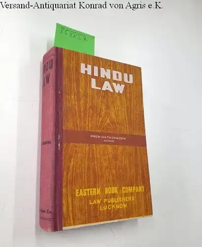 Chadha, Prem Nath: Hindu Law. 