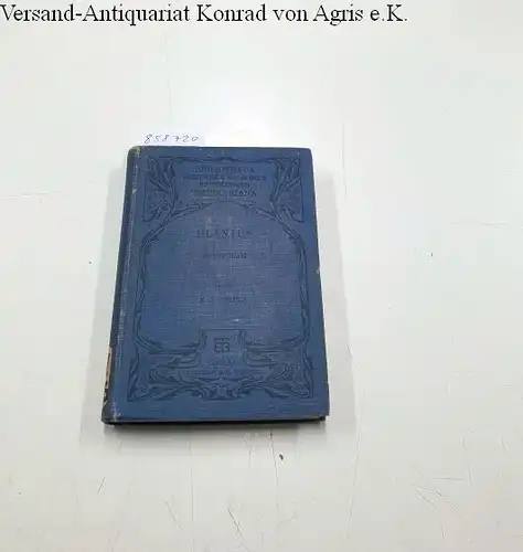 Kukula, R. C: Epistolarum libri novem, Epistolarum ad Traianum liber, Panegyricus. 