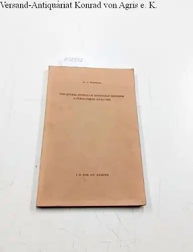 Minnema, Theodore: The social ethics of Reinhold Niebuhr A Structural Analysis. 