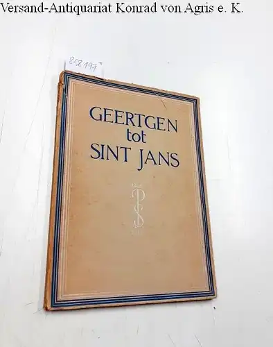 Vogelsang, W: Geertgen tot Sint Jans. Palet. 