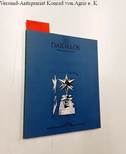 Meisenheimer, Wolfgang (Hrsg.), Norbert Miller (Hrsg.) Werner Oechslin (Hrsg.) u. a: Daidalos - Berlin Architectural Journal. Nr. 11. 15. März 1984
 Perspektiven zur Perspektive / Perspectives on Perspective. 