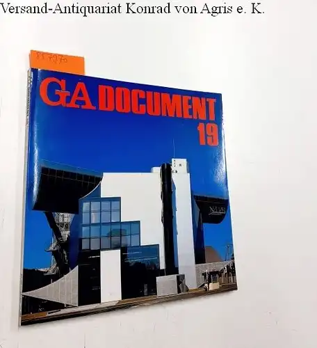 Futagawa, Yukio (Publisher/Editor): Global Architecture (GA) - Dokument No. 19. 