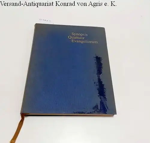 Aland, Kurt: Synopsis Qattuor Evangeliorum 
 Locis parallelis evangeliorum apocryphorum et patrum adhibitis editit. 