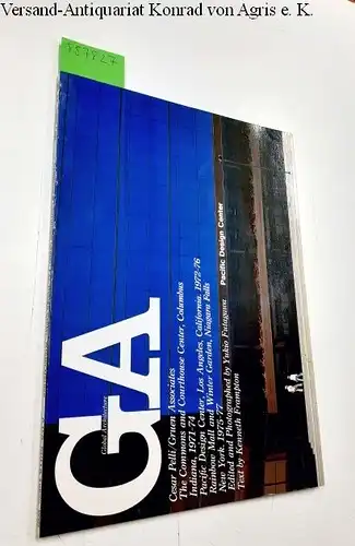 Futagawa, Yukio (Editor/Photographer) and Kenneth Frampton (Text): Global Architecture (GA) - 59. Cear Pelli / Gruen Associates
 The Commons and Courthouse Center, Columbus, Indiana 1971-74. Pacific Design Center, Los Angeles, California 1972-76. Rainbow 