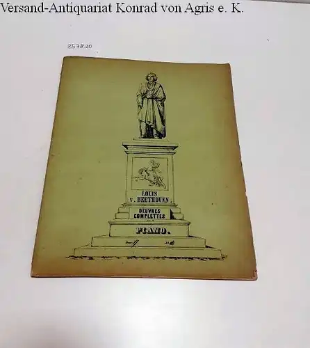 arrangeés pour le Piano par Louis Winkler : No. 662, Trois Trios : Oeuv. 9 No. 2