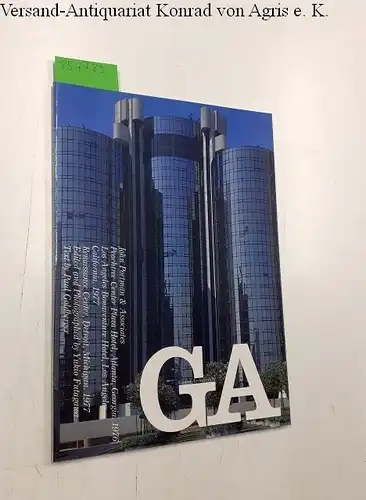 Futagawa, Yukio (Editor/Photographer) and Paul Goldberger (Text): Global Architecture (GA) - 57. John Portman & Associates. Peachtree Center Plaza Hotel, Atlanta, Georgia 1979. Los Angeles Bonaventure Hotel, Los Angeles, California 1977. 