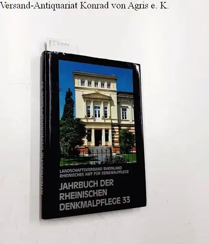 Fabian, Gabriele: Jahrbuch der rheinischen Denkmalpflege. Forschungen und Berichte Band 30/31.Herausgegeben vom Landschaftsverband Rheinland.Rheinisches Amt für Denkmalpflege. 