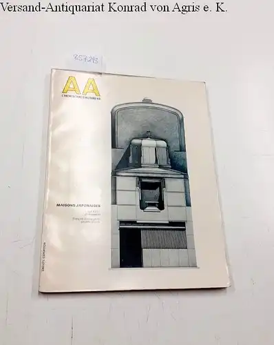 Zeitschrift: ARCHITECTURE D'AUJOURD'HUI (L') [No 226] du 01/04/1983 - MAISONS JAPONAISES - LOUIS KAHN - AHMEDABAD - F. DESLAUGIERS - PROJET RECENTS. 