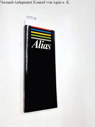 Alias srl: Alias srl Milano Katalog. 