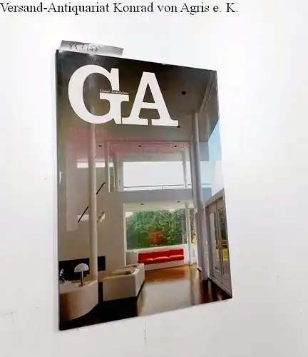 Futagawa, Yukio (Editor/Photographer) and David Morton (Text): Global Architecture (GA) - 22. Richard Meier. Smith House, Darien, Connecticut 1967. House in Old Westbury, Long Island, New York 1971. 