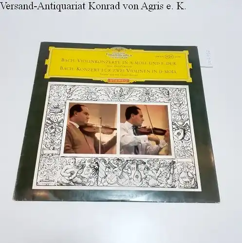 David und Igor Oistrach : Royal Philharmonic Orchestra : Dirigent: Sir Eugene Gossens, Violinkonzerte in A-Moll und E-Dur