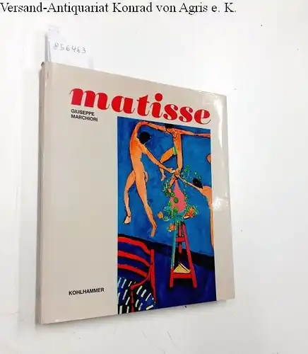 Marchiori, Giuseppe: Matisse. 