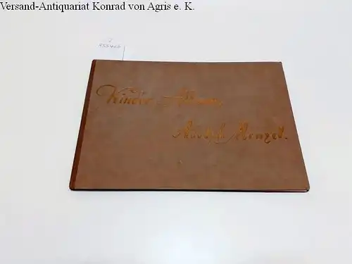 Literarische Vereinigung des Berliner  Lehrervereins (Hrsg.): Kinderalbum von Adolf von Menzel 
 mit Besitzerstempel von Erna Hanfstaengl. 