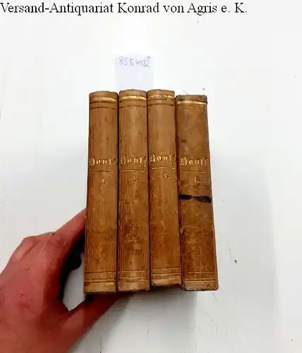 Schab, Gustav: Wilhelm Hauffs sämtliche Werke mit des Dichters Leben von Gustav Schwab, 4 von 5 Bänden. 