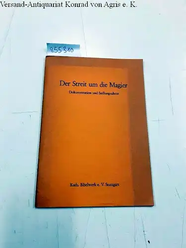 Knoch, Otto: Der Streit um die Magier. Dokumentation und Stellungnahme
 Der "Schwarze Brief", Dr. F. Gypkens und die theologische Linie des Katholischens Bibelwerkes. 