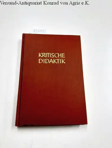 Schwerdt, Theodor: Kritische Didaktik in Unterrichtsbeispielen
 Paedagogisches Handbuch. 