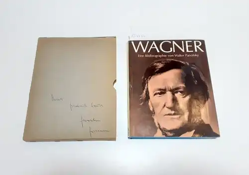 Panofsky, Walter: Wagner : Eine Bildbiographie : vom Autor signiert. 