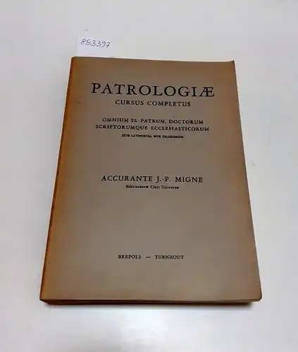 Migne, Jacques-Paul: Patrologiae Cursus Completus : Patrologiae Latinae Tomus LXXVI 
 Sancti Gregorii Papaei Cognomento Magni, Opera Omnia. 