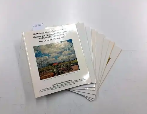 Wilhelm Körs und Galerie an der börse Düsseldorf: Konvulut Wilhelm Körs Verkaufsausstellung , 46.- 54. Verkaufsausstellung der Jahre 200 bis 2006
 Gemälde de r Düsseldorfer Malerschule des 19. und 20. Jahrhunderts. 