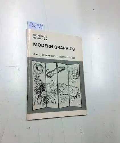 A. et. G. de May: Catalogue Modern Graphics Number 69. 
