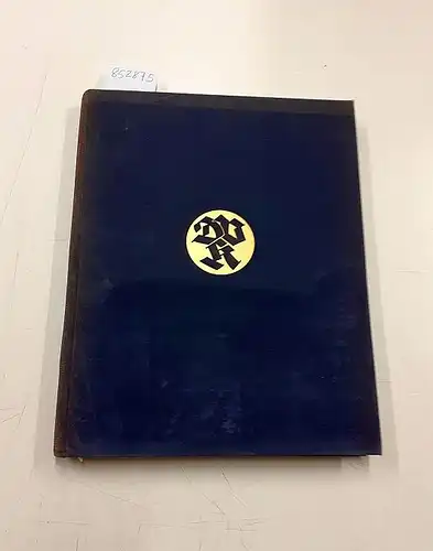 Deutscher Verein für Kunstwissenschaft (Hrsg.): Zeitschrift des deutschen Vereins für Kunstwissenschaft Jahrgang 1934 Band 1 ( Heft 1-4). 