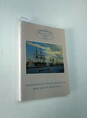 Arne Bruun Rasmussen Kunstauktioner: International Kunstauktion 483 : Malerier - Antikviteter. 