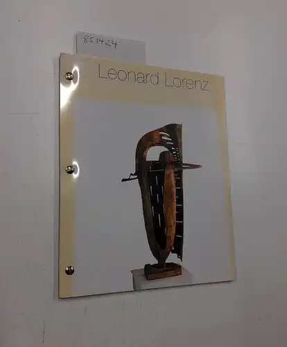 Lorenz, Leonard: Leonard Lorenz
 Bildhauer und Maler - Scultore e Pittore. 