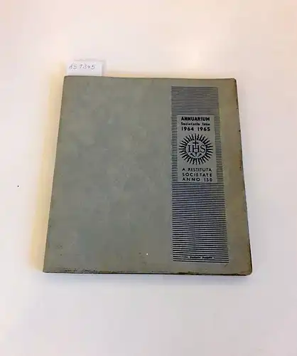 Generalat der Gesellschaft Jesu (Hg.): Annuarium Societatis Iesu 1964-1965 // Jahrbuch 1964-1965 der Gesellschaft Jesu Deutsche Ausgabe
 Atlas der Gesellschaft Jesu. 