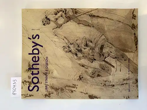 Sotheby's: Libri Stampe e Disegni
 Milano 12 e 13 Maggio 2003. 