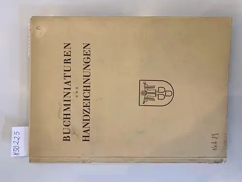 Münchener Kunstversteigerungshaus Adolf Weinmüller (Hg.): Katalog 19 - Buchminiaturen und Handzeichnungen aus älterer und neuerer Zeit
 Zwei Münchener Sammlungen und andere Beiträge. 