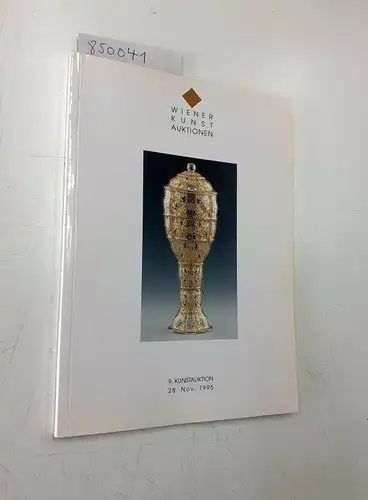 Wiener Kunst Auktionen: 9. Kunstauktion - 28. bis 30. November 1995
 Jugendstil, Bilder des 19. und 20. Jahrhunderts, Kunst nach 1945, Antiquitäten. 