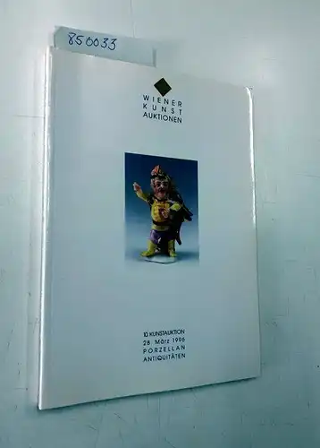 Wiener Kunst Auktionen: 10. Kunstauktion - 26. bis 28. März 1996
 Gemälde, Jugendstil, Porzellan, Antiquitäten. 