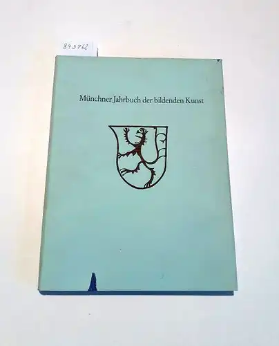 Staatliche Kunstsammlung München (Hg.) und Zentralinstitut für Kunstgeschichte München (Hg.): Münchner Jahrbuch der Bildenden Kunst 1982
 Dritte Folge Band XXXIII. 