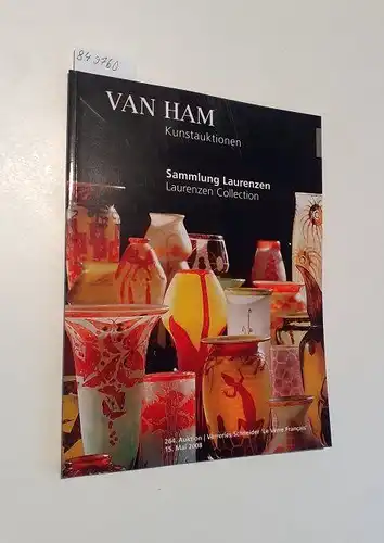 Van Ham Kunstauktionen (Hg.): Van Ham Kunstauktionen - Sammlung Laurenzen 264. Auktion / 15. Mai 2008
 Art déco Glas der Manufaktur Schneider. 