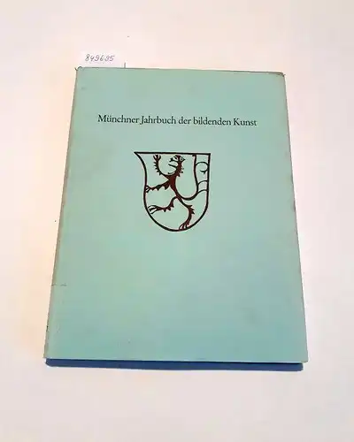 Staatliche Kunstsammlung München (Hg.) und Zentralinstitut für Kunstgeschichte München (Hg.): Münchner Jahrbuch der Bildenden Kunst 1979
 Dritte Folge Band XXX. 