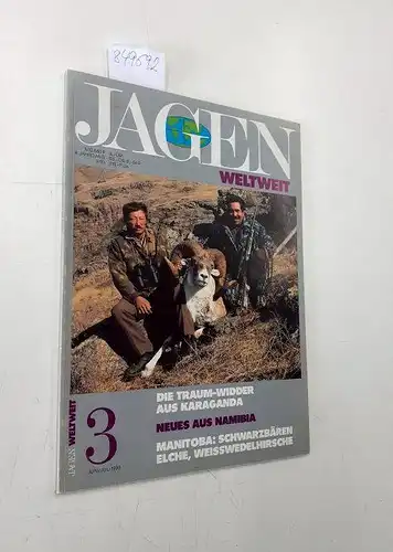 Jagen weltweit: Jagen weltweit  Juni/Juli 1993 4. Jahrgang. 