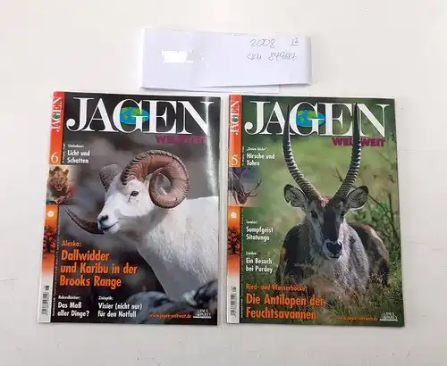 Jagen weltweit: Jagen weltweit , Heft 5 und 6 des Jahres 2008, 18. Jahrgang. 