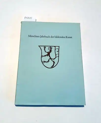 Staatliche Kunstsammlung München (Hg.) und Zentralinstitut für Kunstgeschichte München (Hg.): Münchner Jahrbuch der Bildenden Kunst 1973
 Dritte Folge Band XXIV. 