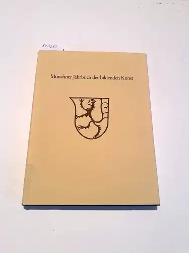 Staatliche Kunstsammlung München (Hg.) und Zentralinstitut für Kunstgeschichte München (Hg.): Münchner Jahrbuch der Bildenden Kunst 1966
 Dritte Folge Band XVII. 