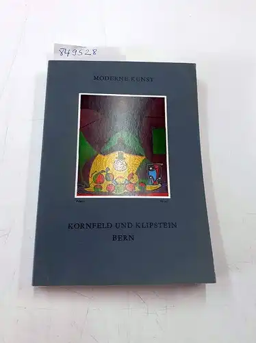 Galerie Kornfeld und Klipstein (Hrsg.): Auktion 165. Moderne Kunst des Neunzehnten und Zwanzigsten Jahrhunderts
 Bilder - Aquarelle - Zeichnungen - Graphik - Skulpturen - Autographen - Ilustrierte Bücher. 
