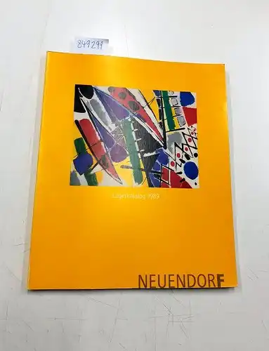 Galerie Neuendorf: Galerie Neuendorf LagerKatalog 1989. 