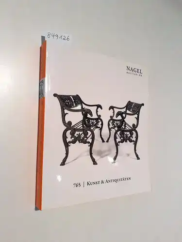 Nagel Auktionen: Auktionskatalog 2018 
 765. Auktion : Kunst & Antiquitäten (Stuttgart, 10. Oktober 2018). 