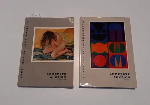Lempertz: Konvolut : 2 Auktionskataloge 1969 : Kunst des XX. Jahrhunderts 
 Katalog 504 (27. Mai - 2. Juni 1969) :. Katalog 508 (20. November - 3. Dezember 1969). 