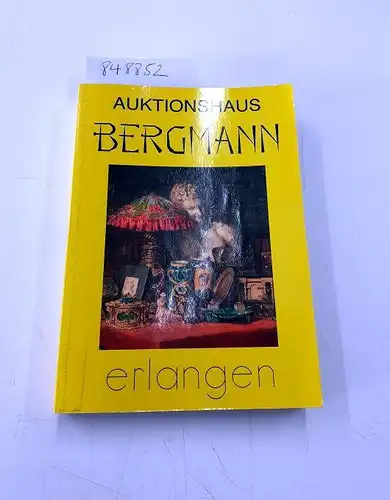 Bergmann, Sabine und Thomas Bergmann: Auktionshaus Bergmann Erlangen - März 2010 - Auktion No.92. 