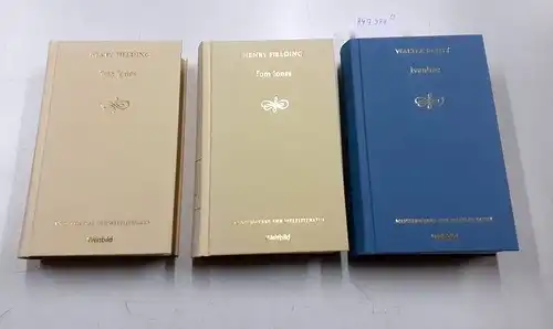 Fielding, Henry und Walter Scott: Lesepaket Britische Literatur des frühen 19. Jahrhunderts (Konvolut 3 Bücher). 