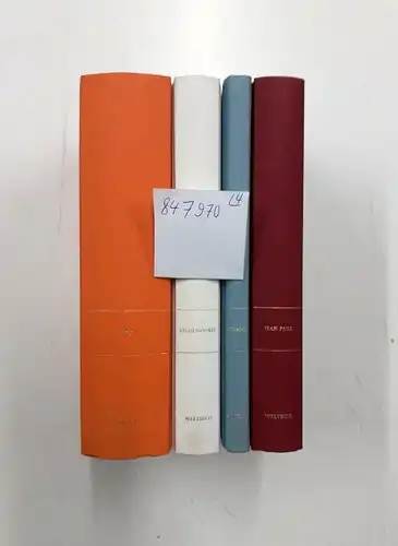 Heine, Heinrich, Joseph von Eichendorff  Jean Paul (Richter) u. a: Lesepaket Gedichte (Konvolut 4 Bücher). 