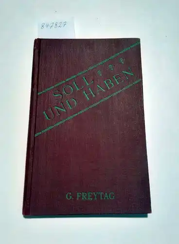 Freytag, Gustav: Soll und Haben - Auszug: Anton Wohlfahrts Werdegang
 In Deutscher Einheitskurzschrift (Reichskurzschrift). 