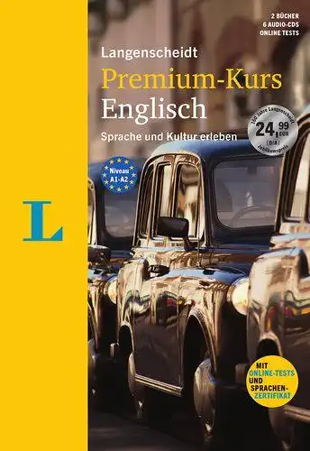 Langenscheidt, Redaktion, Martin Bradbeer and Simone Conrad: Langenscheidt Premium-Kurs Englisch - Sprachkurs mit 2 Büchern, 6 Audio-CDs, MP3-Download, Online-Tests und Zertifikat: Der Sprachkurs, um Sprache und Kultur zu erleben. 